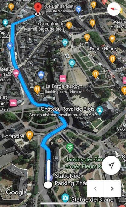 Ferienwohnung ~Rosa Bonheur~Hyper Centre Blois Exterior foto